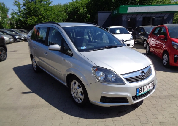 Opel Zafira cena 15900 przebieg: 108000, rok produkcji 2007 z Sompolno małe 137